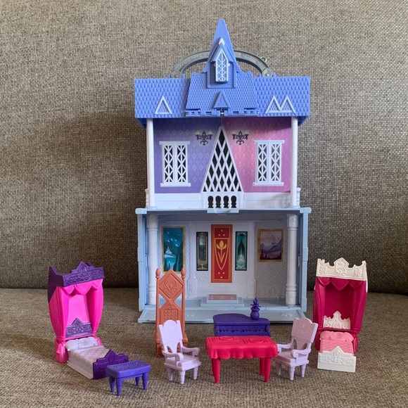 Disney Other - Disney Frozen 2 Pop Up Adventures Castle Playset with Furniture
